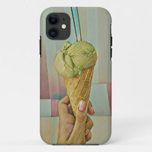 Funda Para iPhone 11 Helado de chocolate