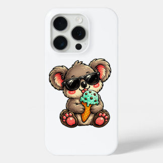 Funda Para iPhone 15 Pro Helado de Koala Genial