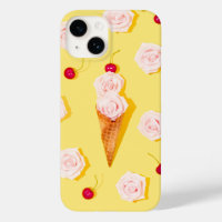 Helado floral de verano moderno | Verano