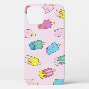 Funda Para iPhone 12 Helado lindo: patrón de fruta.