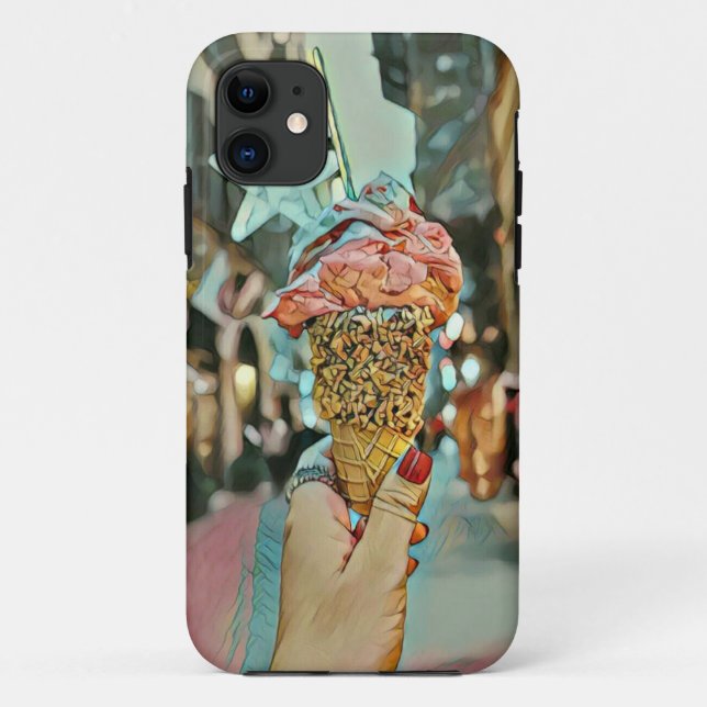 Funda De Case-Mate Para iPhone Helados rociados (Reverso)
