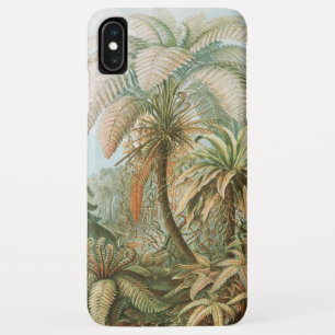 Funda Para iPhone XS Max Helechos, Filicinae Laubfarne por Ernst Haeckel