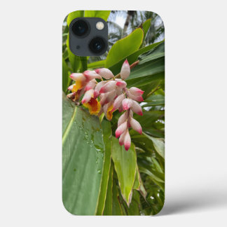 Funda Para iPhone 13 Heliconia Tropical Flower Iphone Case