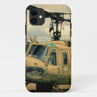 Helicóptero de los militares de la era Uh-1 Huey