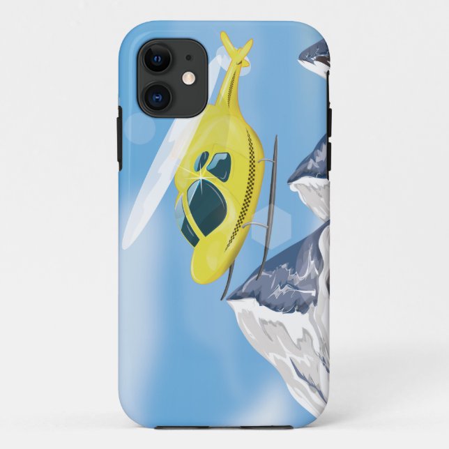 Funda De Case-Mate Para iPhone Helicóptero de rescate (Reverso)