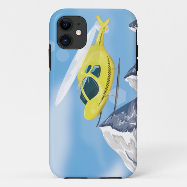 Funda De Case-Mate Para iPhone Helicóptero de rescate (Reverso)