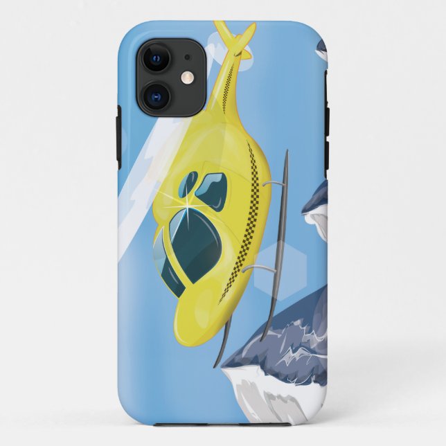 Funda De Case-Mate Para iPhone Helicóptero de rescate (Reverso)