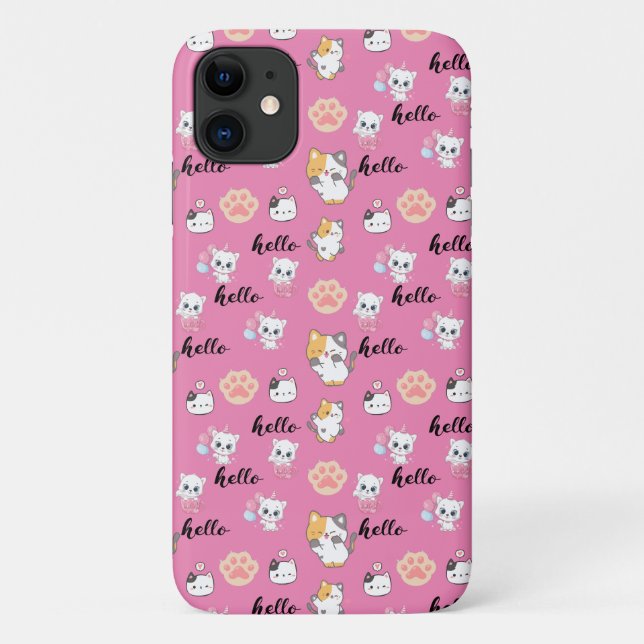 Funda De Case-Mate Para iPhone Hello Kitty (Reverso)