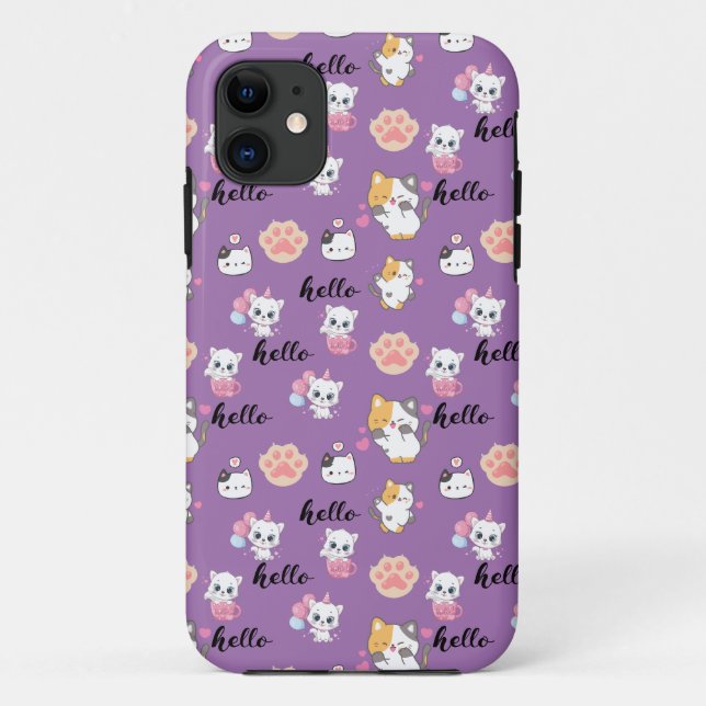 Funda De Case-Mate Para iPhone Hello Kitty (Reverso)
