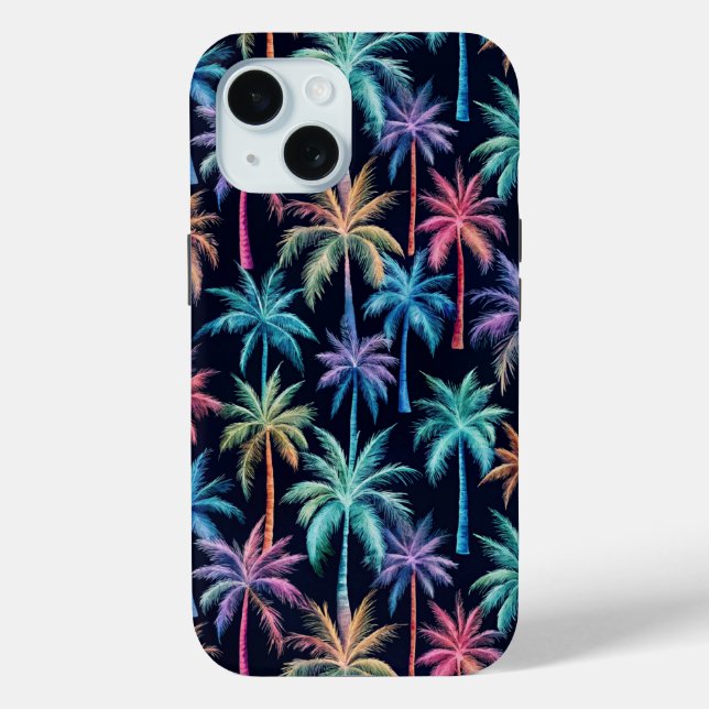 Funda De Case-Mate Para iPhone Hello Summer Palms (Reverso )