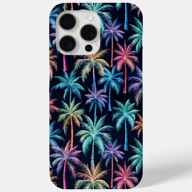 Funda De Case-Mate Para iPhone Hello Summer Palms (Reverso )