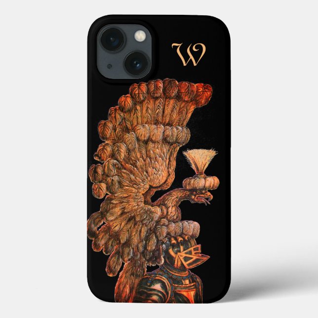 FUNDA DE Case-Mate PARA iPhone HELMET ANTIQUE KNIGHT CON ARAÑO (Reverso)