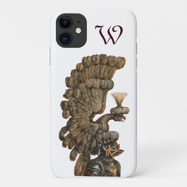 FUNDA DE Case-Mate PARA iPhone HELMET ANTIQUE KNIGHT CON ARAÑO (Reverso)