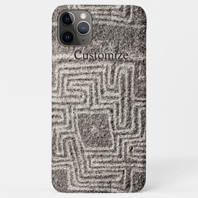 Funda De Case-Mate Para iPhone Hemet Maze Stone Thunder_Cove (Reverso)
