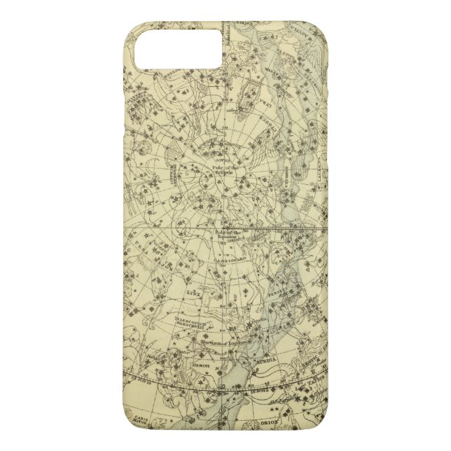 Funda De Case-Mate Para iPhone Hemisferio celestial del norte (Reverso)
