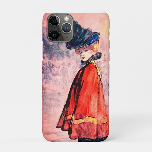 Funda De Case-Mate Para iPhone Henry Somm - Elegante En El Cabo Rojo     (Reverso)