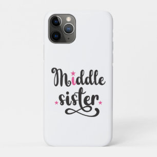 Funda Para iPhone 11 Pro Hermana del Medio, Estrellas Cutas