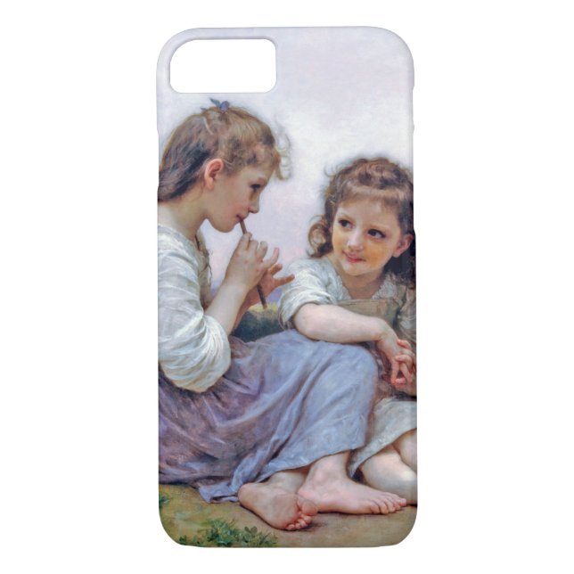 Funda De Case-Mate Para iPhone Hermanas de Bouguereau (Reverso)