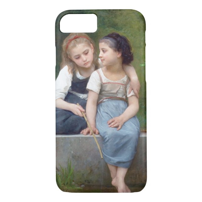 Funda De Case-Mate Para iPhone Hermanas de Bouguereau (Reverso)