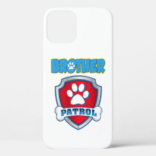 Funda Para iPhone 12 Pro Hermano Patrol Shirt - Perro Mamá Papá Gracioso Re