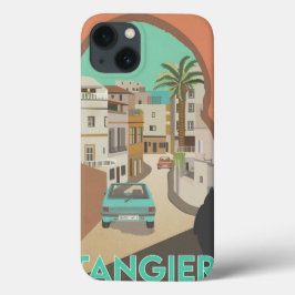 Funda Para iPhone 13 hermosa caja de iphone de pintura de la ciudad mar