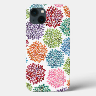 Funda Para iPhone 13 Hermosa Dahlia Flores Apple Iphone Mate Estuche