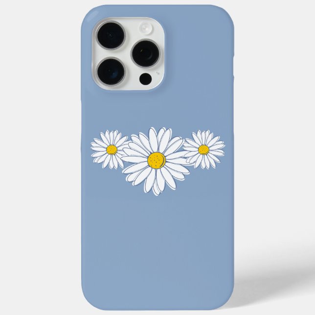 Funda De Case-Mate Para iPhone Hermosa flor de margarita (Reverso )