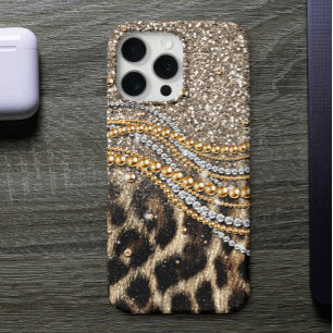 Funda Para iPhone 14 Pro De Case-Mate Hermosa Funda-Mamáes de impresión de animales Leop