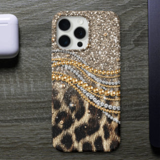Funda Para iPhone 14 Pro De Case-Mate Hermosa Funda-Mamáes de impresión de animales Leop