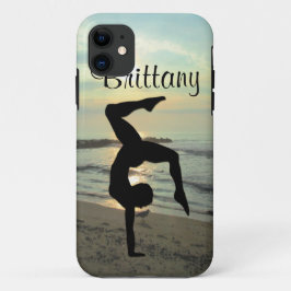 FUNDA PARA iPhone 11 HERMOSA GIMNASTICA PERSONALIZADA CASO IPHONE