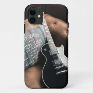 Funda Para iPhone 11 Hermosa guitarra acústica