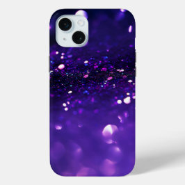 Funda Para iPhone 15 Mini Hermosa Moda estética púrpura