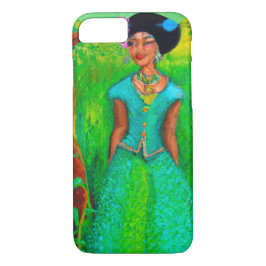 Funda Para iPhone 8/7 Hermosa mujer jamaiquina