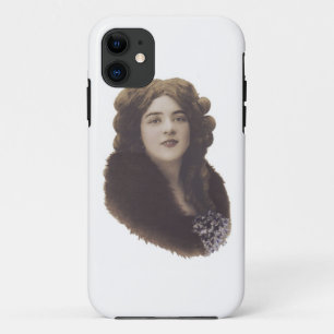 Funda Para iPhone 11 Hermosa Mujer Retro