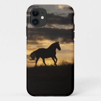 Funda Para iPhone 11 Hermosa silueta de caza libre