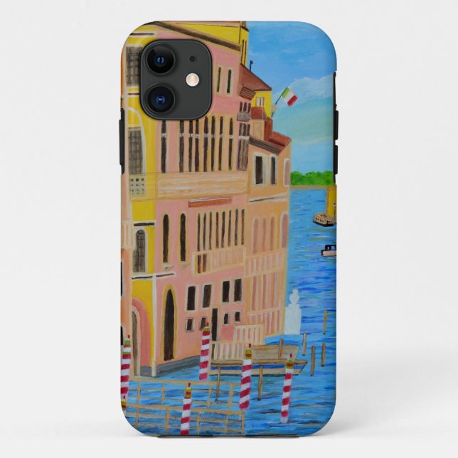 Funda De Case-Mate Para iPhone Hermosa Venecia (Reverso)