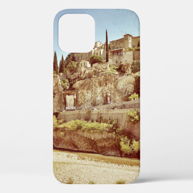 Funda De Case-Mate Para iPhone Hermosa villa medieval de Vaison la Romaine, P (Reverso )