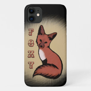 Funda Para iPhone 11 Hermosa zorra roja