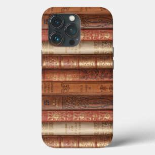 Funda Para iPhone 13 Pro Hermosas espinas de libros antiguos