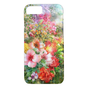 Funda Para iPhone 8/7 Hermosas flores abstractas