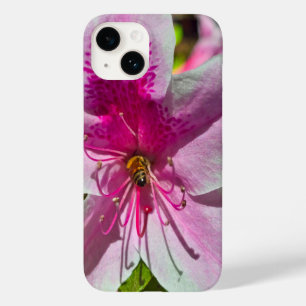 Funda Para iPhone 14 De Case-Mate hermosas flores azalea rosadas en los jardines de 