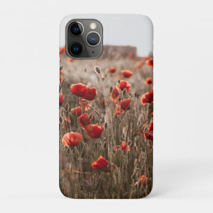 Funda Para iPhone 11 Pro hermosas flores de amapola