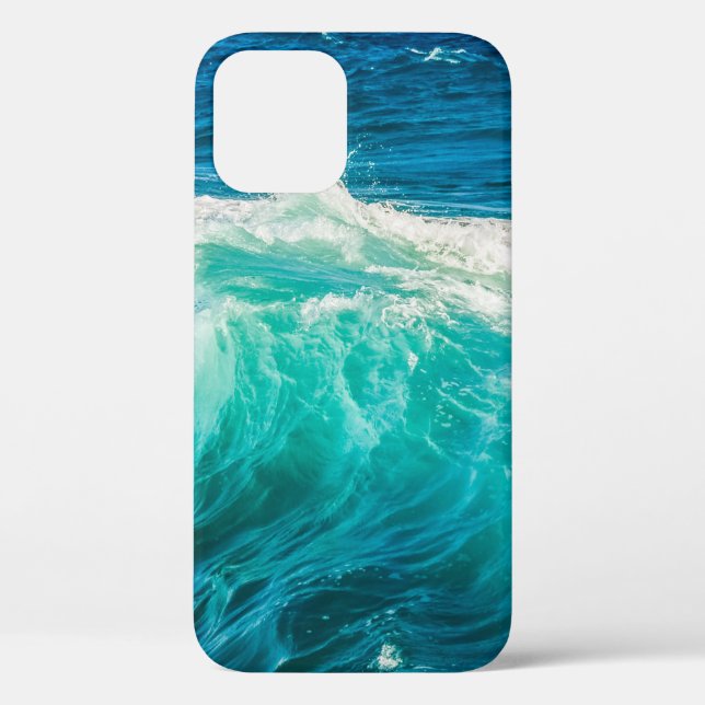 Funda De Case-Mate Para iPhone Hermosas olas oceánicas (Reverso )