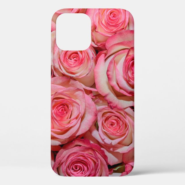 Funda De Case-Mate Para iPhone Hermosas rosas rosas (Reverso )