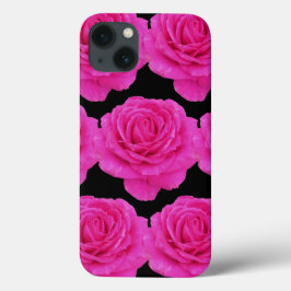 Funda Para iPhone 13 Hermosas rosas rosas