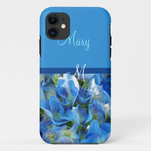 title_seo2 Hermoso caso de flor de hortensia azul