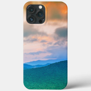 Funda Para iPhone 13 Pro Max Hermoso cielo, nubes rojas