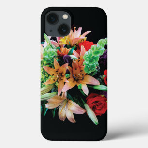 Funda Para iPhone 13 Hermoso Cojín decorativo de flores