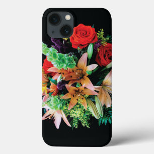 Funda Para iPhone 13 Hermoso Cojín decorativo de flores