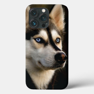 Funda Para iPhone 13 Pro Hermoso Cojín decorativo Husky